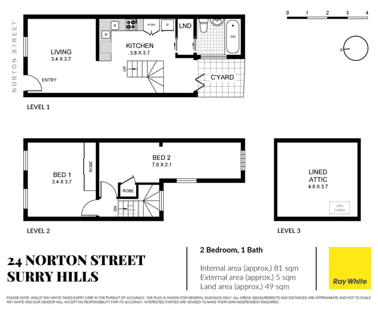Floorplan of Homely house listing, 24 Norton Street, Surry Hills NSW 2010