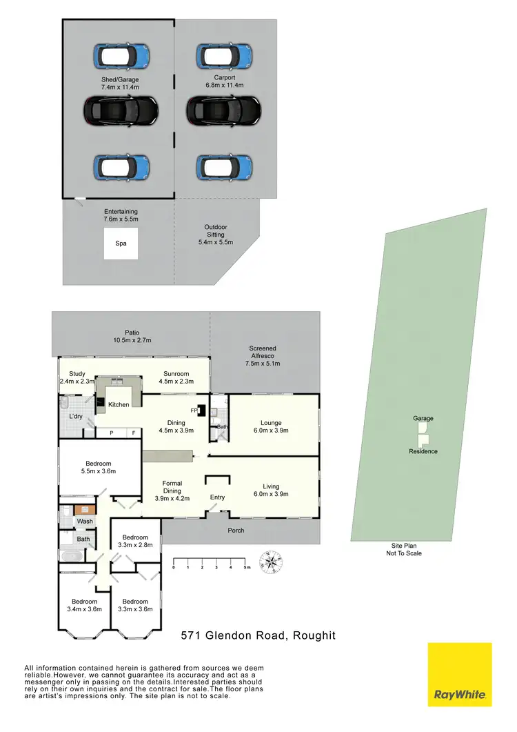 Floorplan of Homely house listing, 571 Glendon Road, Singleton NSW 2330