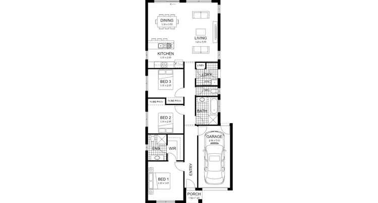 Floorplan of Homely land listing, 12 Maves Road, Para Hills SA 5096