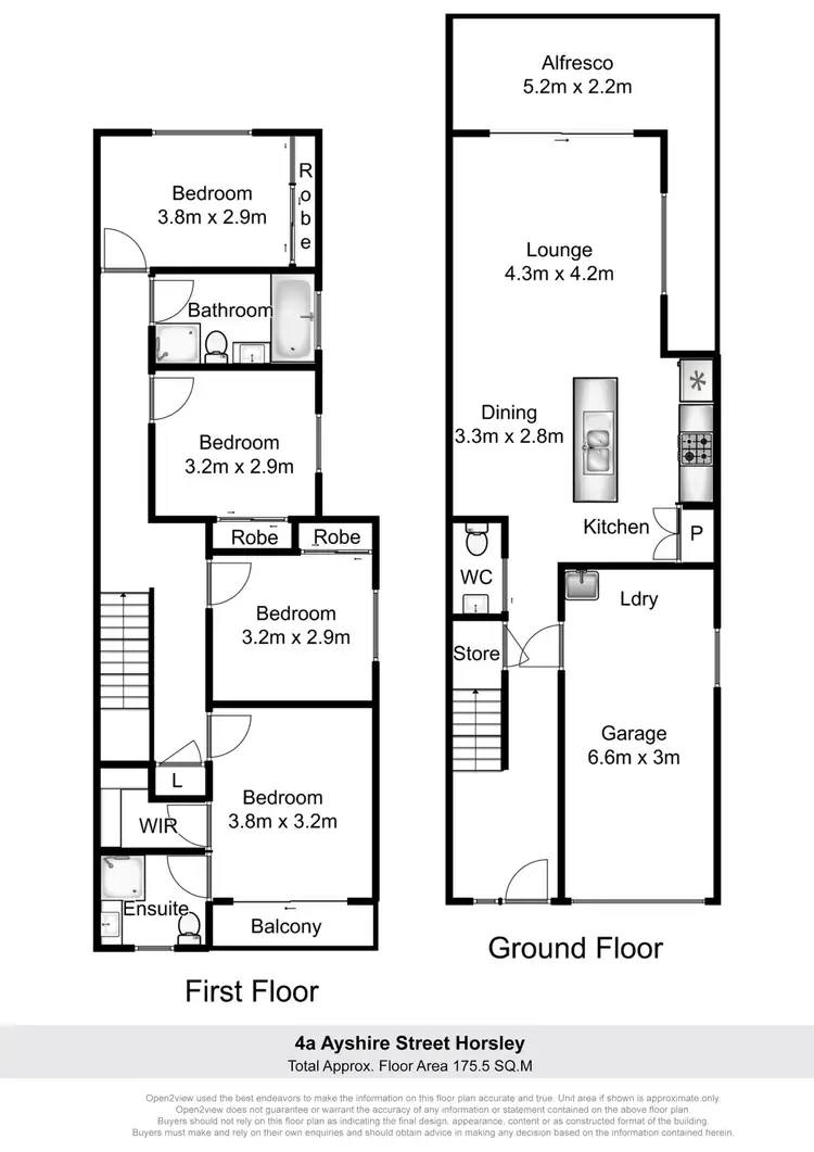 Floorplan of Homely house listing, 4a Ayshire Street, Horsley NSW 2530