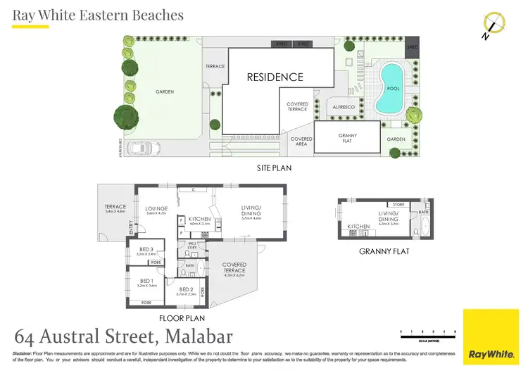 Floorplan of Homely house listing, 64 Austral Street, Malabar NSW 2036