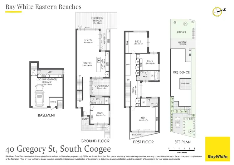 Floorplan of Homely house listing, 40 Gregory Street, South Coogee NSW 2034