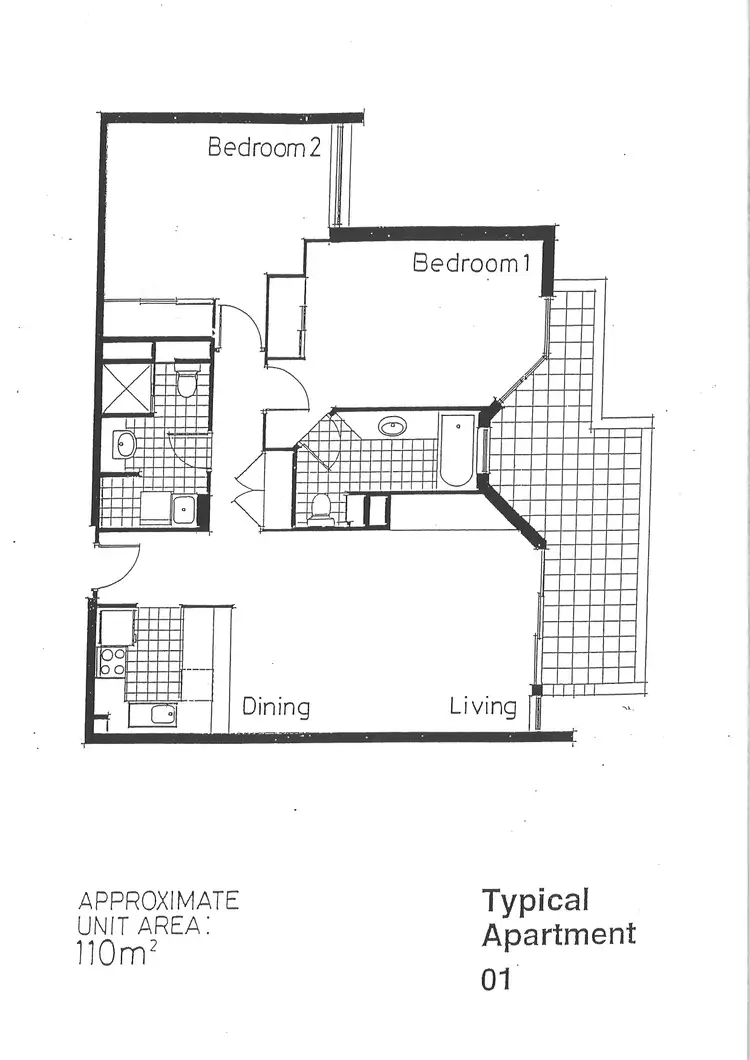 Floorplan of Homely apartment listing, 1201/44 Ferry Street, Kangaroo Point QLD 4169
