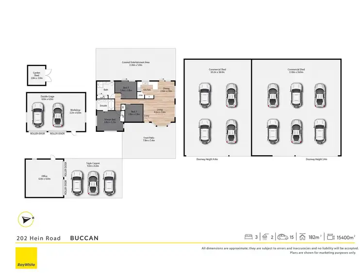 Floorplan of Homely house listing, 202 Hein Road, Buccan QLD 4207