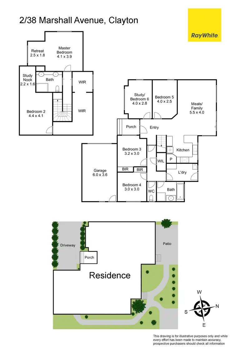 Floorplan of Homely townhouse listing, 2/38 Marshall Avenue, Clayton VIC 3168