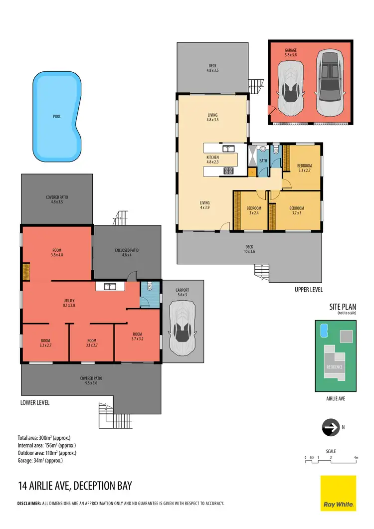 Floorplan of Homely house listing, 14 Airlie Avenue, Deception Bay QLD 4508