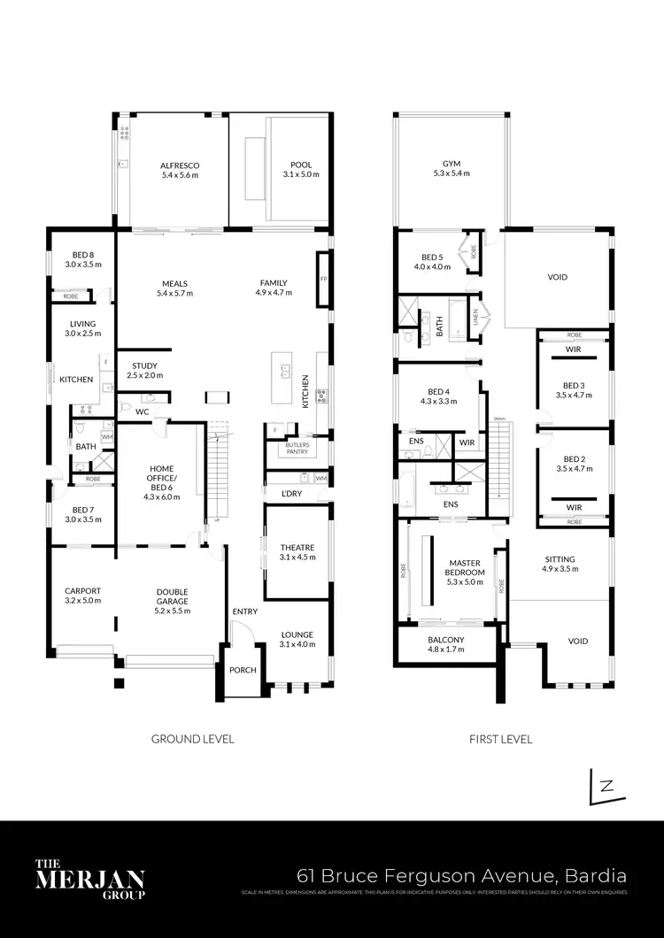 Floorplan of Homely house listing, 61 Bruce Ferguson Avenue, Bardia NSW 2565