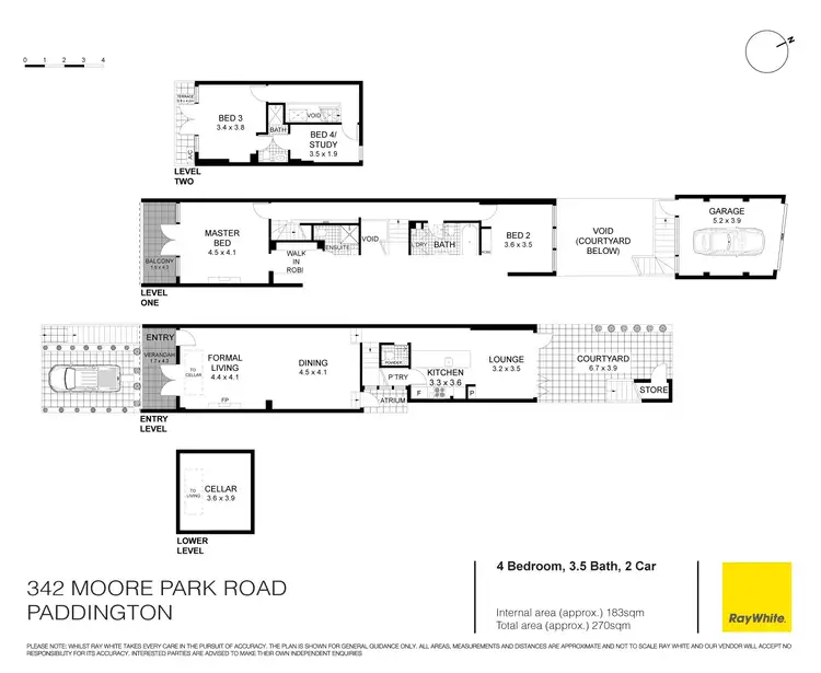 Floorplan of Homely house listing, 342 Moore Park Road, Paddington NSW 2021