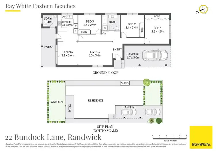 Floorplan of Homely house listing, 22 Bundock Lane, Randwick NSW 2031