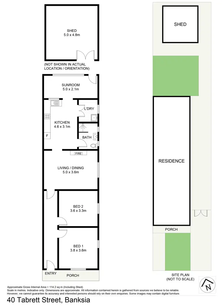 Floorplan of Homely house listing, 40 Tabrett Street, Banksia NSW 2216