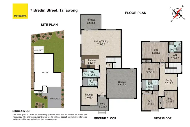 Floorplan of Homely house listing, 7 Bredin Street, Schofields NSW 2762