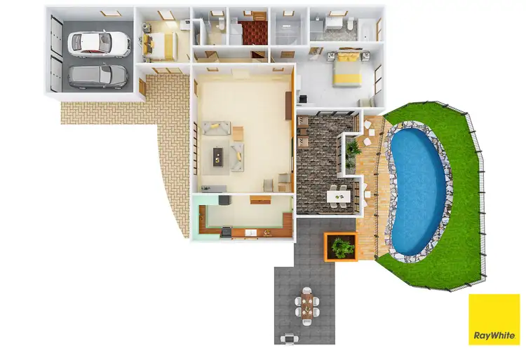 Floorplan of Homely house listing, 4 Moreton Street, Wongaling Beach QLD 4852