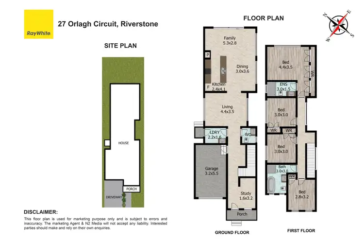 Floorplan of Homely house listing, 27 Orlagh Circuit, Riverstone NSW 2765
