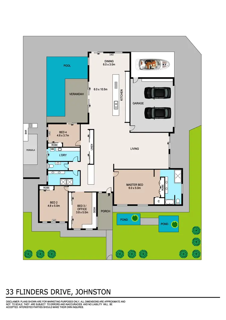Floorplan of Homely house listing, 33 Flinders Street, Johnston NT 832