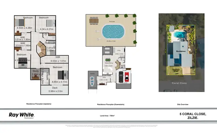 Floorplan of Homely house listing, 5 Coral Close, Zilzie QLD 4710