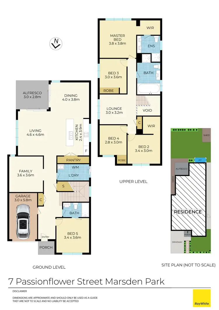 Floorplan of Homely house listing, 7 Passionflower Street, Marsden Park NSW 2765