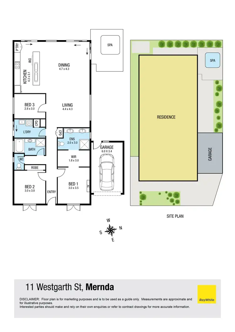 Floorplan of Homely house listing, 11 Westgarth Road, Mernda VIC 3754