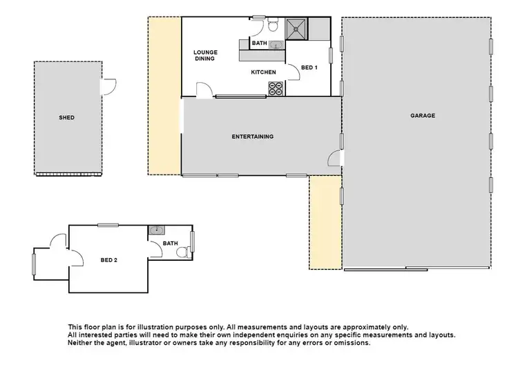 Floorplan of Homely house listing, 1 Cooper Street, Stirling North SA 5710