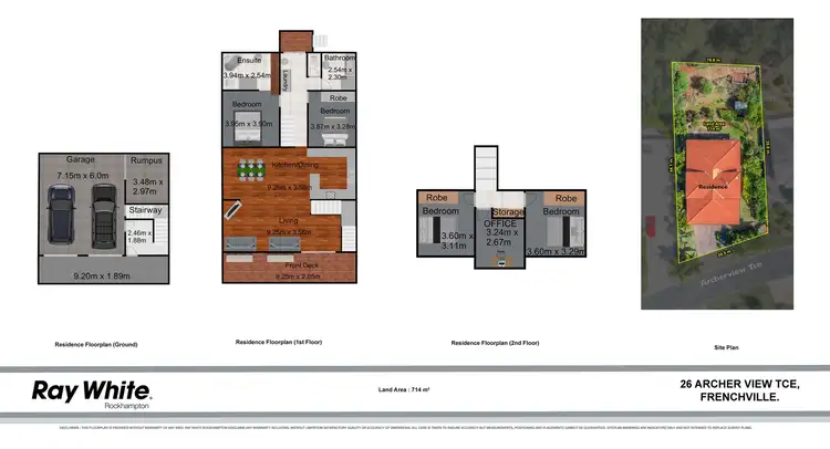 Floorplan of Homely house listing, 26 Archer View Terrace, Frenchville QLD 4701