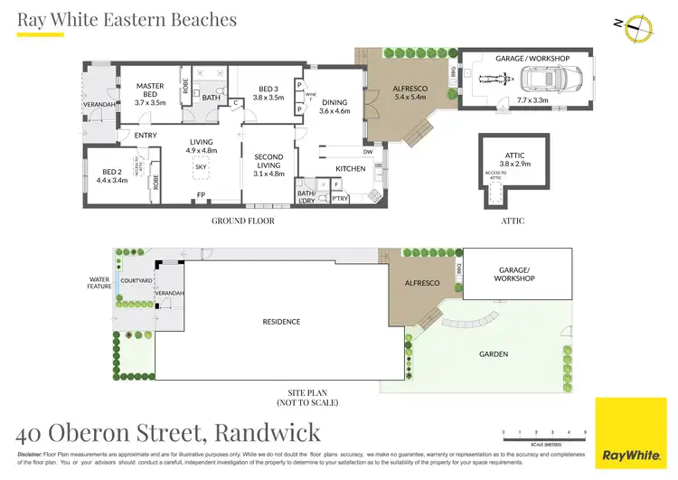 Floorplan of Homely house listing, 40 Oberon Street, Randwick NSW 2031