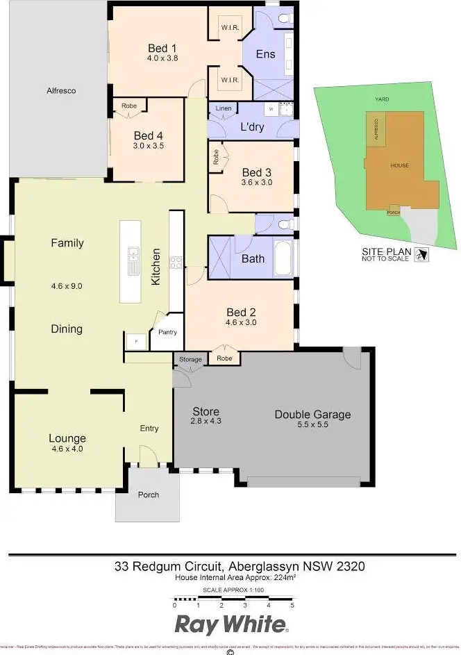 Floorplan of Homely house listing, 33 Redgum Circuit, Aberglasslyn NSW 2320