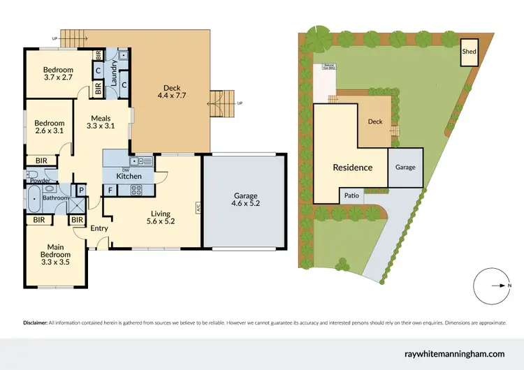 Floorplan of Homely house listing, 12 Tambo Close, Croydon Hills VIC 3136