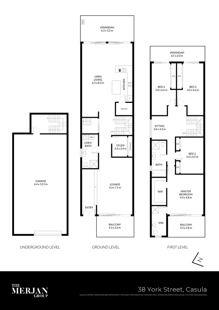 Floorplan of Homely house listing, 38 York Street, Casula NSW 2170
