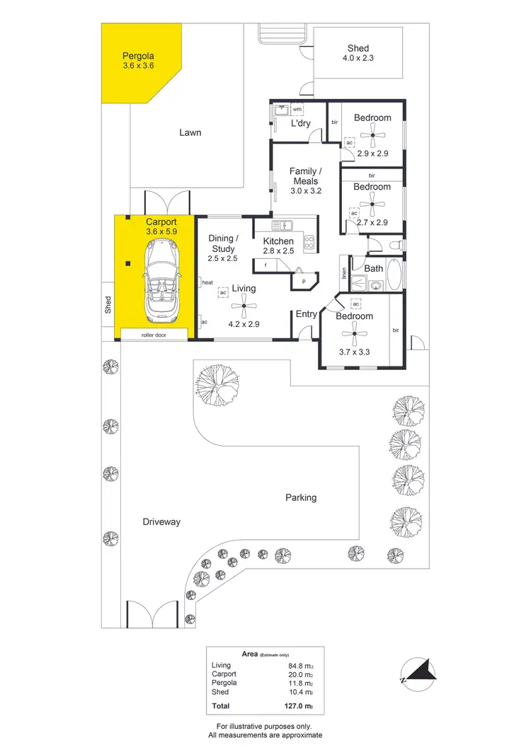 Floorplan of Homely house listing, 2/17 Sansom Road, Semaphore Park SA 5019