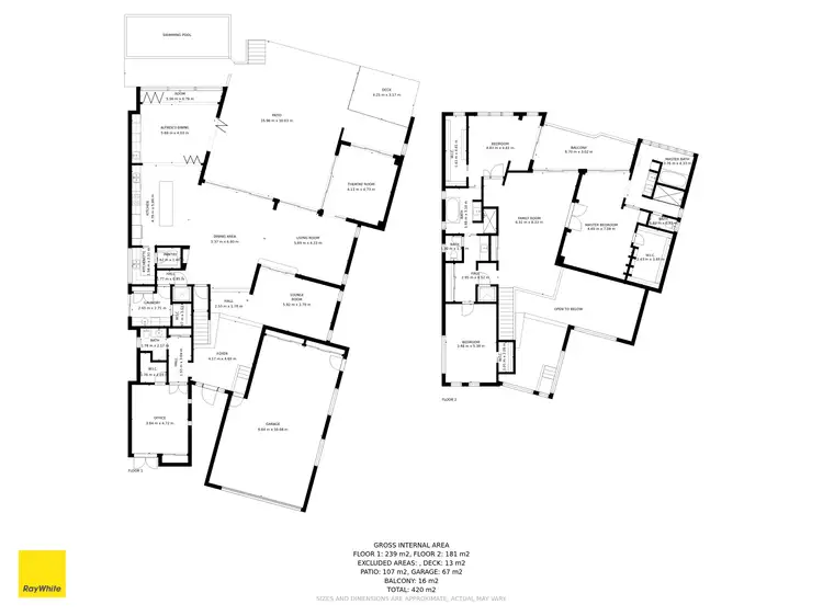 Floorplan of Homely house listing, 33 Westward Way, Coomera Waters QLD 4209