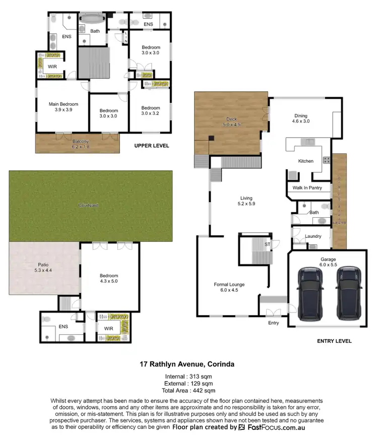 Floorplan of Homely house listing, 17 Rathlyn Avenue, Corinda QLD 4075