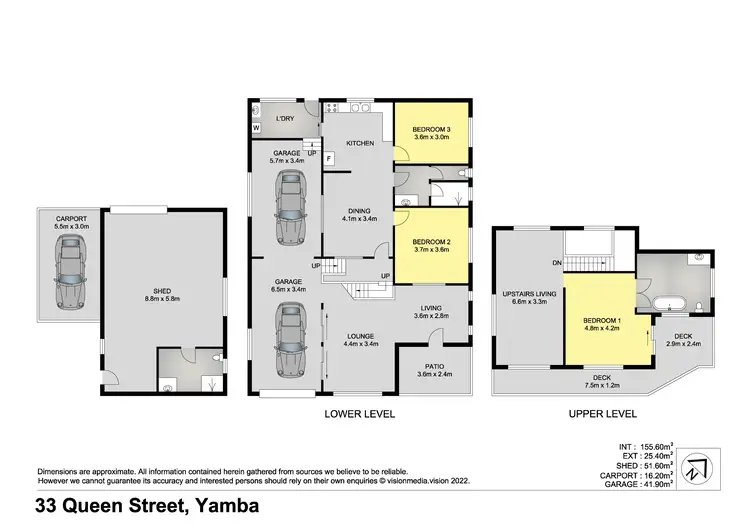 Floorplan of Homely house listing, 33 Queen Street, Yamba NSW 2464