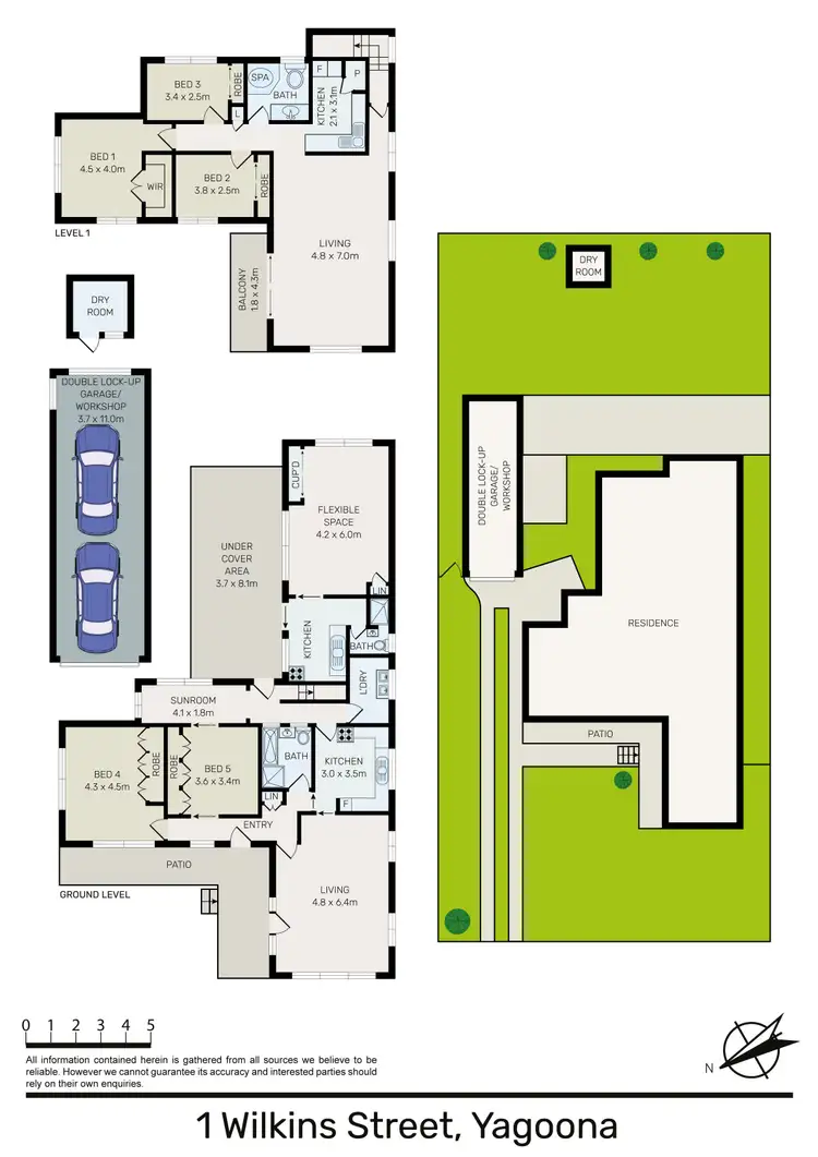 Floorplan of Homely house listing, 1 Wilkins Street, Yagoona NSW 2199