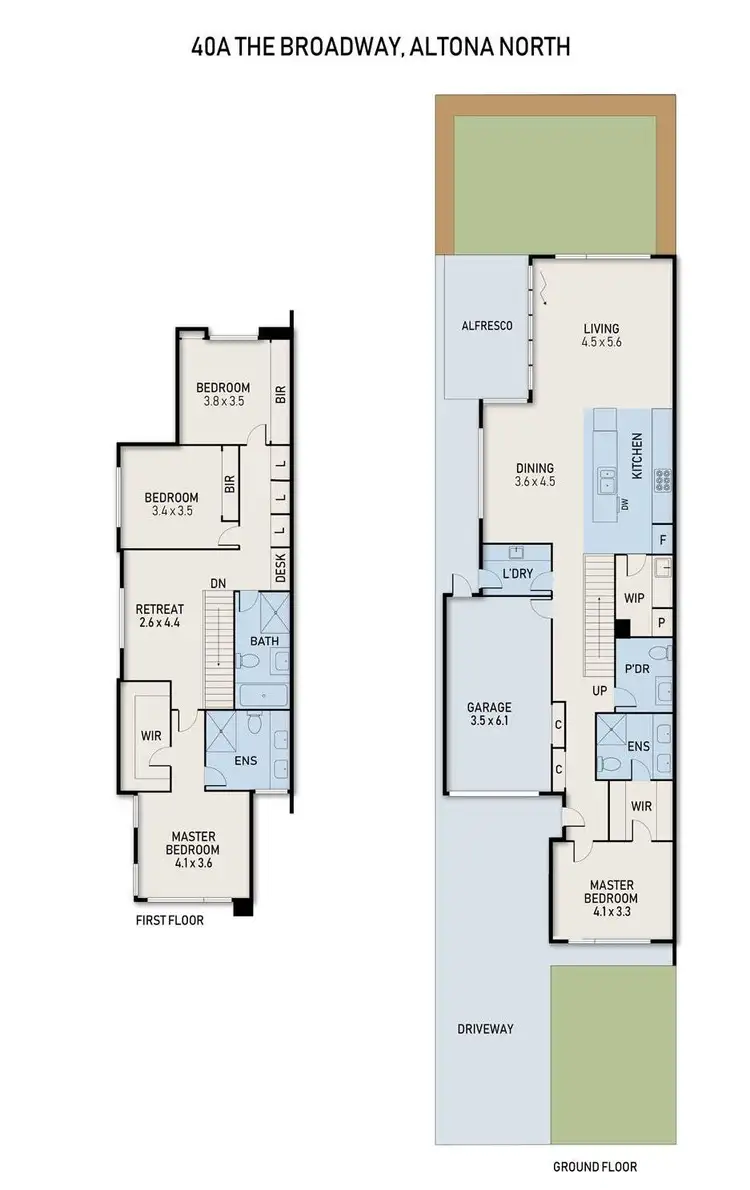 Floorplan of Homely house listing, 40A The Broadway, Altona North VIC 3025