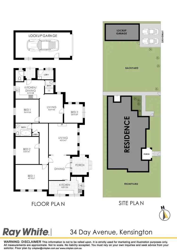 Floorplan of Homely house listing, 34 Day Avenue, Kensington NSW 2033