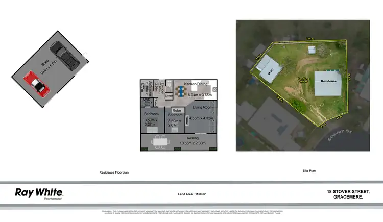 Floorplan of Homely house listing, 18 Stover Street, Gracemere QLD 4702