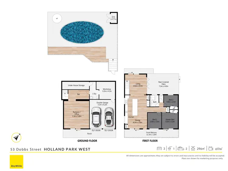 Floorplan of Homely house listing, 53 Dobbs Street, Holland Park West QLD 4121