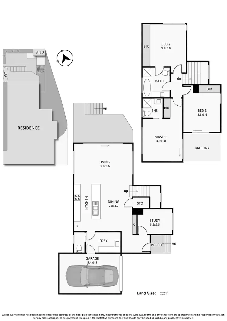 Floorplan of Homely unit listing, 2/29 Denbigh Street, Frankston VIC 3199