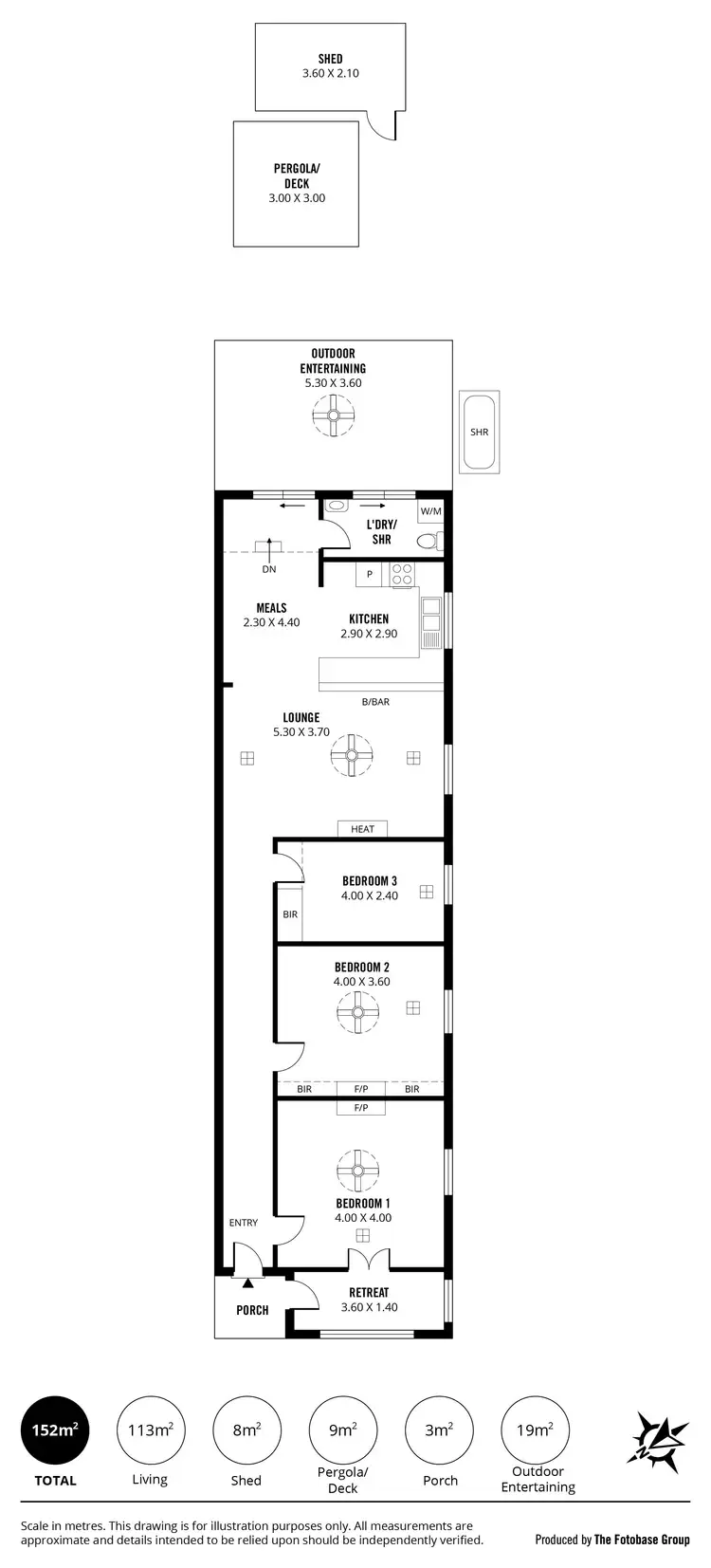 Floorplan of Homely house listing, 4 Penny Street, Semaphore SA 5019