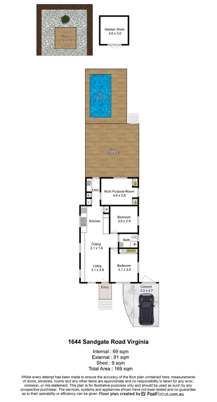 Floorplan of Homely house listing, 1644 Sandgate Road, Virginia QLD 4014