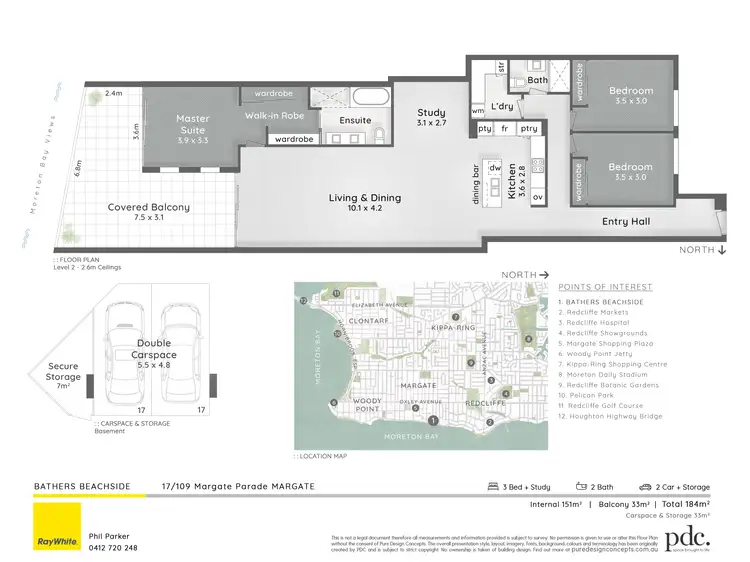 Floorplan of Homely unit listing, 17/109 Margate Parade, Margate QLD 4019
