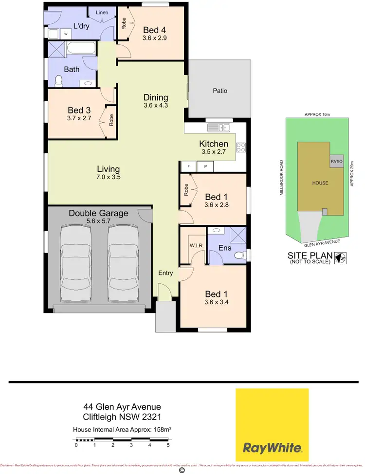 Floorplan of Homely house listing, 44 Glen Ayr Avenue, Cliftleigh NSW 2321