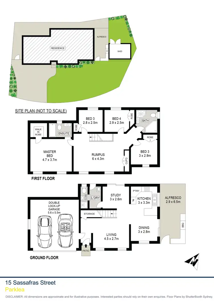 Floorplan of Homely house listing, 15 Sassafras Street, Parklea NSW 2768