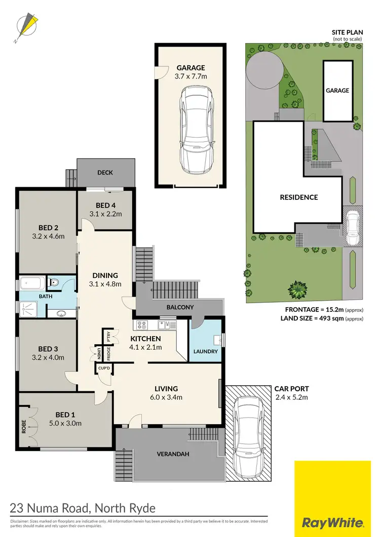 Floorplan of Homely house listing, 23 Numa Road, North Ryde NSW 2113