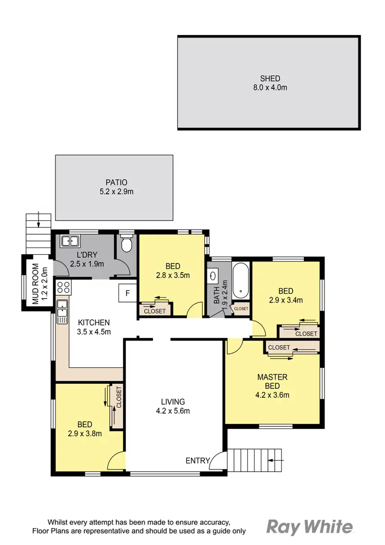 Floorplan of Homely house listing, 340 Bracken Ridge Road, Bracken Ridge QLD 4017