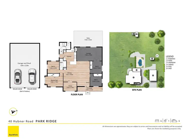Floorplan of Homely house listing, 40-46 Hubner Road, Park Ridge QLD 4125