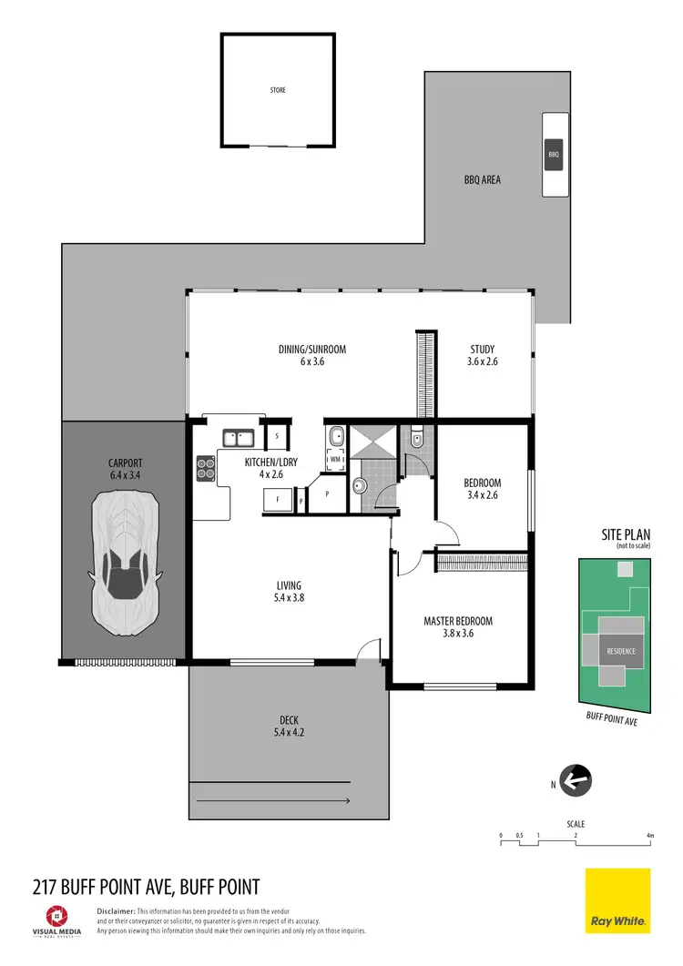 Floorplan of Homely house listing, 217 Buff Point Avenue, Buff Point NSW 2262
