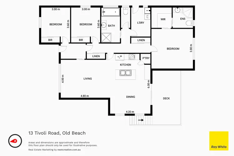 Floorplan of Homely house listing, 13 Tivoli Road, Old Beach TAS 7017