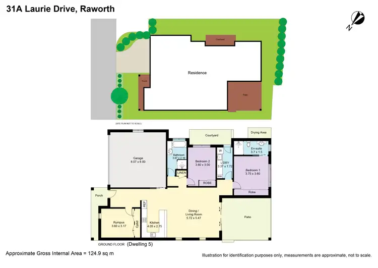 Floorplan of Homely house listing, 5/31A Laurie Drive, Raworth NSW 2321