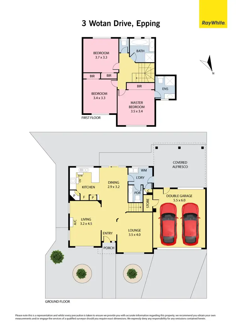 Floorplan of Homely house listing, 3 Wotan Drive, Epping VIC 3076