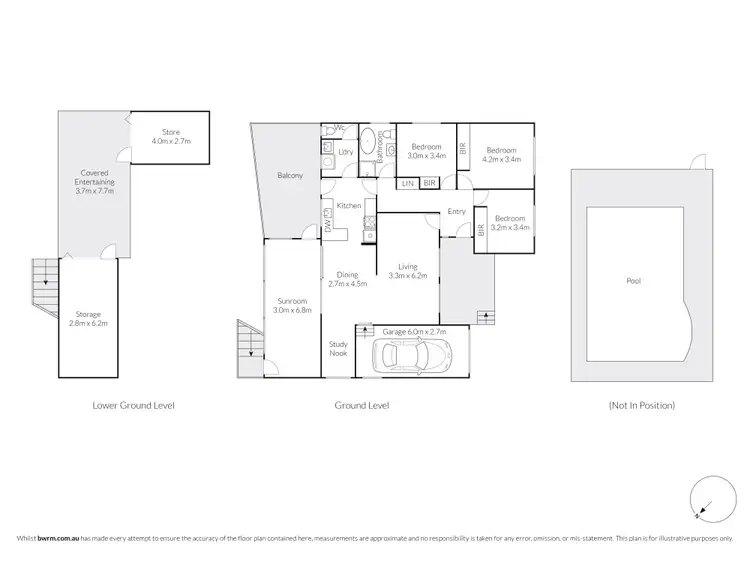 Floorplan of Homely house listing, 34 Karina Crescent, Belrose NSW 2085